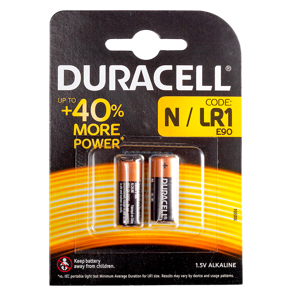 Батарейка Duracell N (LR1)