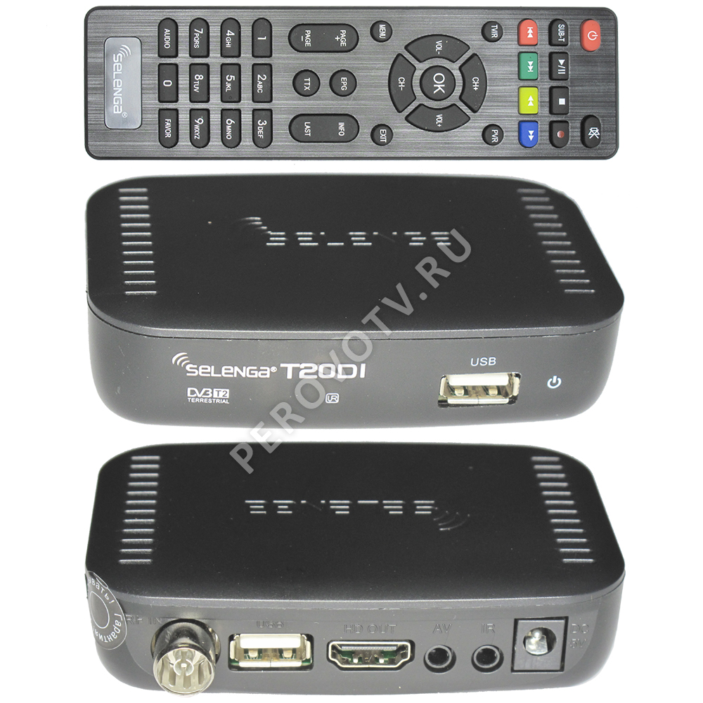 Цифровой ресивер Selenga T20Di (Эфирный DVB-T2/C, Dolby Digital)