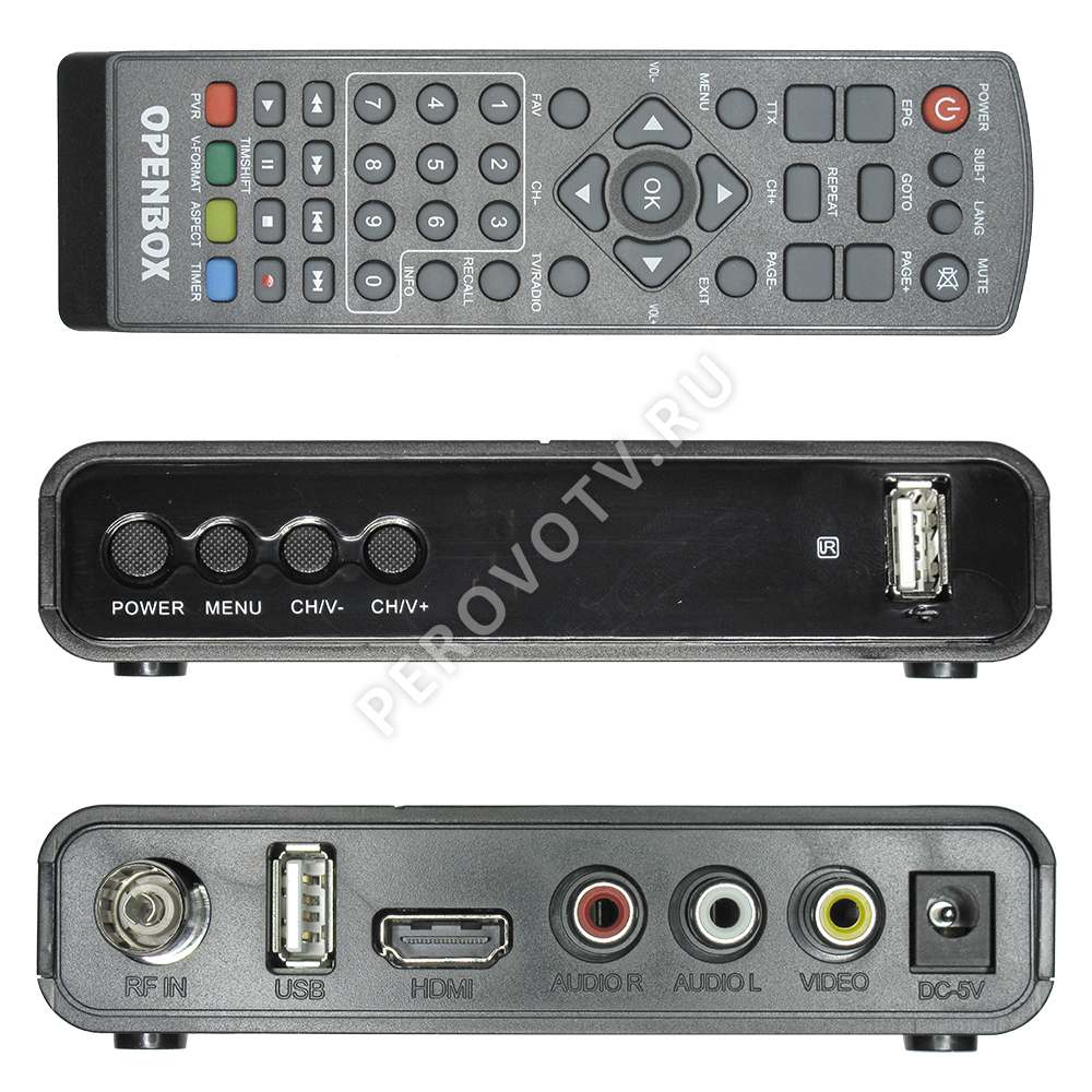 Ресивер Openbox T2-07 (DVB-T2, DVB-C)