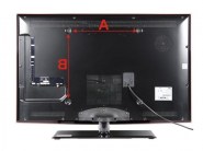 Кронштейн на стену с наклоном для телевизора и монитора UNITEKI TMN1601 (черный), вид 4