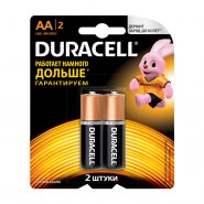 Батарейка Duracell Basic AA (2шт) LR6-2BL