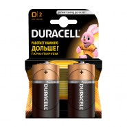 Батарейка Duracell LR20, цена за 2 шт в упаковке