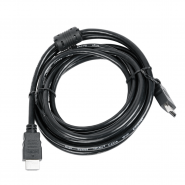 Кабель аудио-видео HDMI (m) - HDMI (m) , ver 1.4, 5м, черный