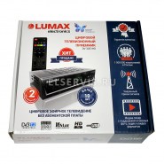 Ресивер LUMAX DV-3201 HD  (DVB-T2), вид 7