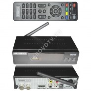 Ресивер LUMAX DV-4207 HD (DVB-T2, DVB-C, Wi-Fi, обучаемый пульт)