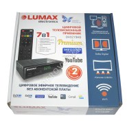 Ресивер LUMAX DV-3215 HD (DVB-T2, DVB-C, Wi-Fi), вид 8