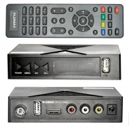 Ресивер LUMAX DV-2122 HD (DVB-T2, DVB-C, Wi-Fi)