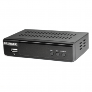 Ресивер LUMAX DV-3218 HD (DVB-T2, DVB-C, Wi-Fi, обуч. пульт), вид 2